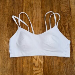 Lululemon Athletica Light Blue Cloud Ribbed Bra